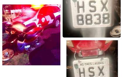 Mulheres são detidas em rodovia com moto furtada
