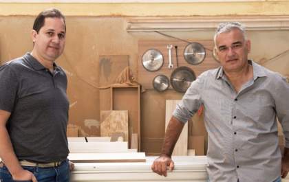 Ricardo e Edilson, móveis para todos os ambientes
