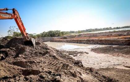 SEINTRA e SEMEA realizam melhorias nas Lagoas do Município