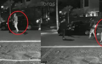 Vídeo mostra bandidos rendendo vítimas feitas de escudo humano em Araçatuba