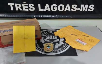 SIG intercepta carta suspeita de conter droga 80 vezes mais potente que a maconha