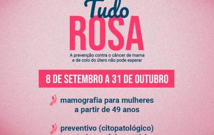 Araçatuba realiza campanha Tudo Rosa nos meses de setembro e outubro