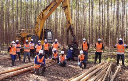 Suzano abre inscrições para curso de Operadora e Operador de Máquinas Florestais em Água Clara