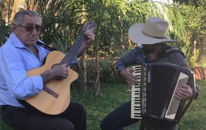 Morre Cândido Ottoni, pai do músico acordeonista José Ottoni