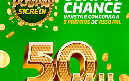 Setembro é o último mês para Poupar com Sicredi