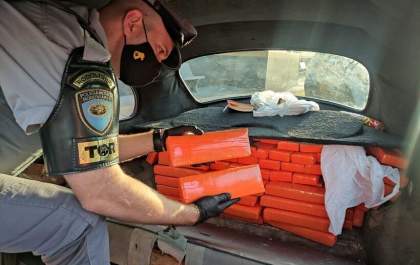 2º BPRv apreende mais de 45 toneladas de drogas nos primeiros sete meses deste ano