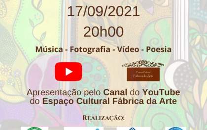Quarto episódio do projeto Arte à Vida é realizado nesta sexta-feira