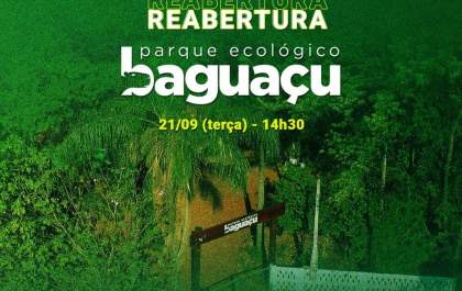 Após mais de dois anos, Araçatuba anuncia reabertura do Parque Ecológico Baguaçu&nbsp;