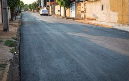 Prefeitura finaliza recapeamento de 51 quarteirões do bairro Nova Americana