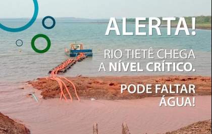 Com risco de desabastecimento, campanha pelo uso racional da água é intensificada em Araçatuba