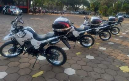 Polícia recebe motos 0km
