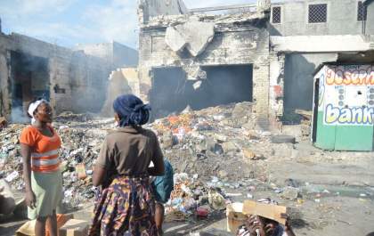 A frágil crise humanitária no Haiti