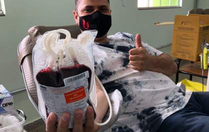Juventude da UMADETLAR se mobiliza para salvar vidas através da doação de sangue