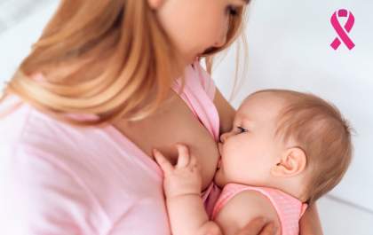 Amamentação é aliada na luta contra o câncer de mama!
