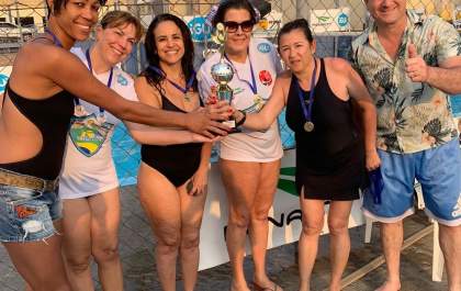 Jogadoras de Araçatuba são campeãs no 1º Master Biribol em Birigui