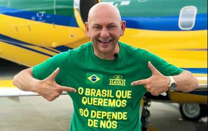 Luciano Hang, suspeito de financiar a divulgação de notícias falsas será ouvido em CPI