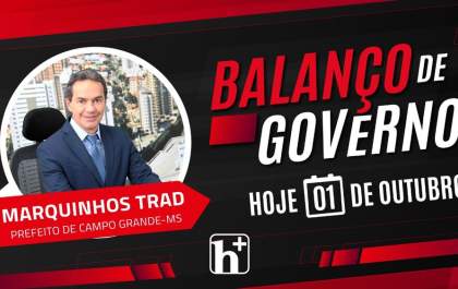 Prefeito de Campo Grande Marquinhos Trad participa de entrevista exclusiva no Hojemais