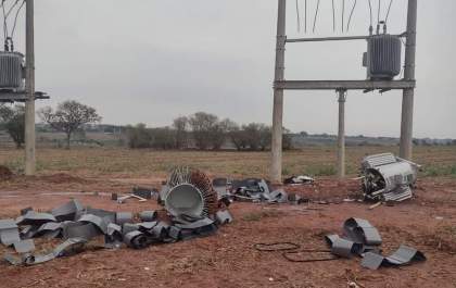 PM de Birigui prende 5 homens por furto de transformadores de energia elétrica