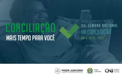 Semana da Conciliação 2021 será de 8 a 12 de novembro