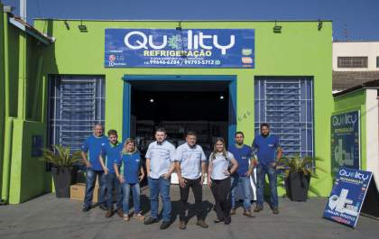 Cinei Oliveira e Lincoln Monteiro apresentam a Quality Refrigeração