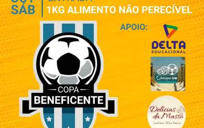 Copa beneficente arrecada alimentos para entidades de Araçatuba