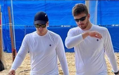 Irmãos Bentivoglio disputam a final do Brasileiro de Beach Tennis