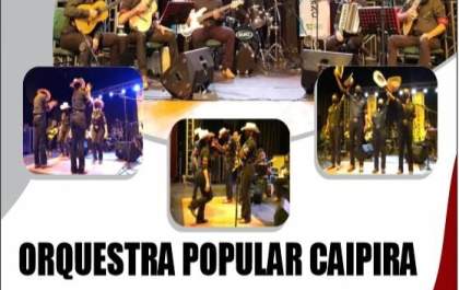 Orquestra Popular Caipira de Pereira Barreto se apresenta em Araçatuba