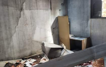 Após morte do pai filha incendeia a casa em Três Lagoas