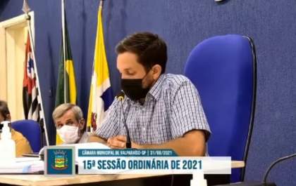 Munícipe pede cassação do presidente da Câmara de Valparaíso