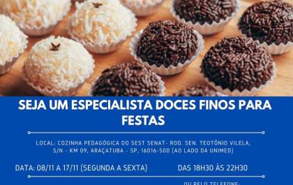 Sebrae de Araçatuba abre inscrições para cursos gratuitos