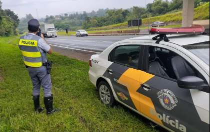 Mais de 600 condutores são flagrados por excesso de velocidade durante a Operação Padroeira