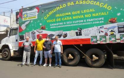 Já começou! Campanha de Natal Caminhão da Associação começou em Andradina e Castilho