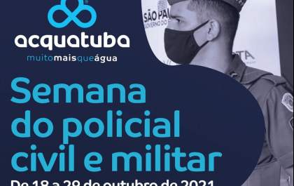 Acquatuba vai envasar galões de água gratuitamente para policiais civis e militares