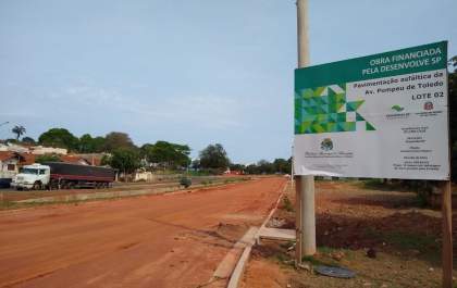 Prefeitura prevê gastar até R$ 8,2 milhões para asfaltar a Pompeu