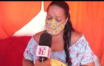 Com o marido em estado grave na UTI, Vânia está passando por necessidades com os quatro filhos