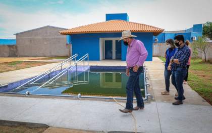 Centro de Convivência “Tia Nega” ganha piscina, vestiários e academia coberta