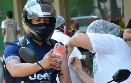 Megavacinação contra a covid em Birigui atinge mais de mil pessoas