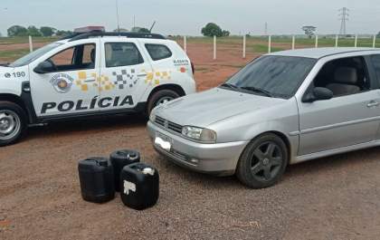 Polícia prende suspeito de integrar quadrilha especializada em furto de combustível