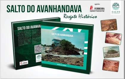 Jornalista lança livro com resgate histórico sobre o Salto do Avanhandava