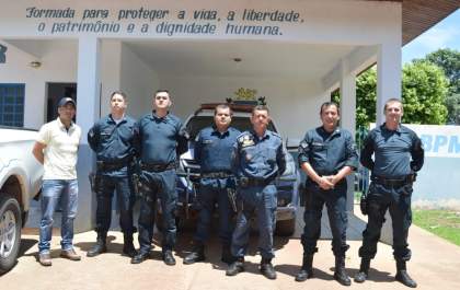 Polícia Militar de Rio Negro recebe visita do Comandante do CPA2