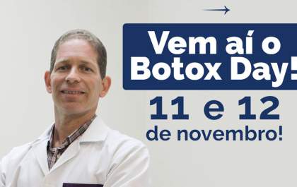 Dr. Rodrigo Urban lança o  Botox Day. Saiba como fazer seu agendamento!