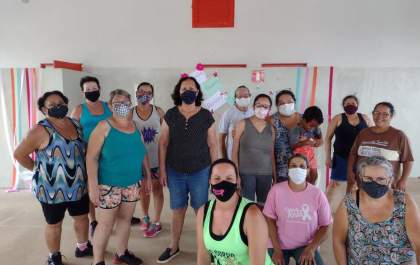 UBS Jupiá oferece aulas de Zumba para enfrentar efeitos emocionais da pandemia