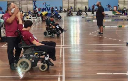 De Três Lagoas, André Luiz acaba de vencer Campeonato de Bocha Paralímpica e se torna tricampeão brasileiro