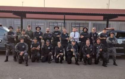 Servidores da Agepen participam de treinamento com base em Táticas Policiais