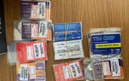 GOE/Deic volta a apreender celulares e chips em loja