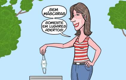 'As máscaras estão caindo'