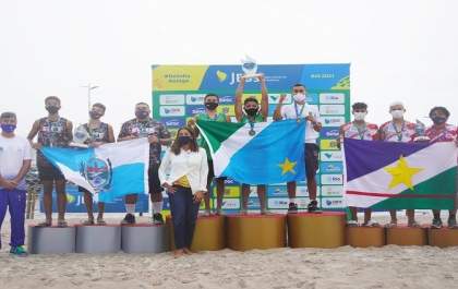 MS é campeão no vôlei de praia e basquete masculino nos Jogos Escolares Brasileiros 2021