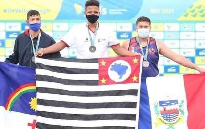 Atleta de Araçatuba conquista ouro em Jogos Brasileiros