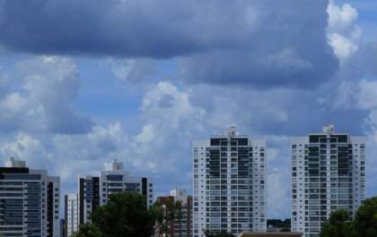 Sábado nublado com chance de chuva e ventos fortes para Mato Grosso do Sul