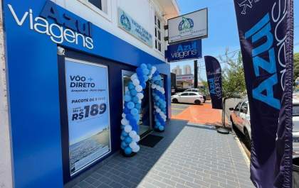 Azul Viagens amplia opções de voos diretos de Araçatuba para o Nordeste